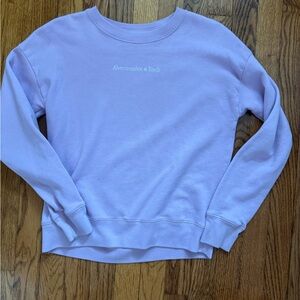 Abercrombie Kids Lavender Crew Neck Sweater